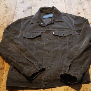 Men's slate color corduroy jacket